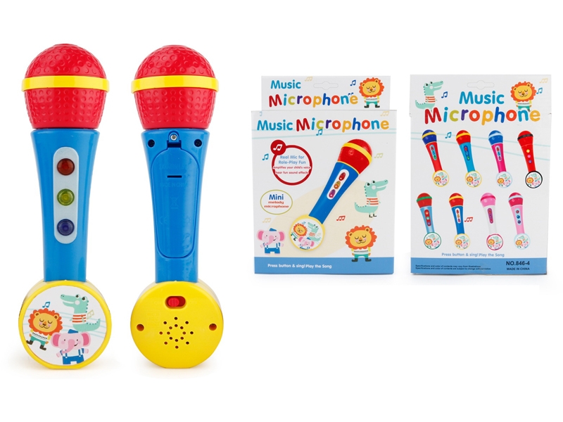 MICROPHONE W/LIGHT & MUSIC - HP1125142