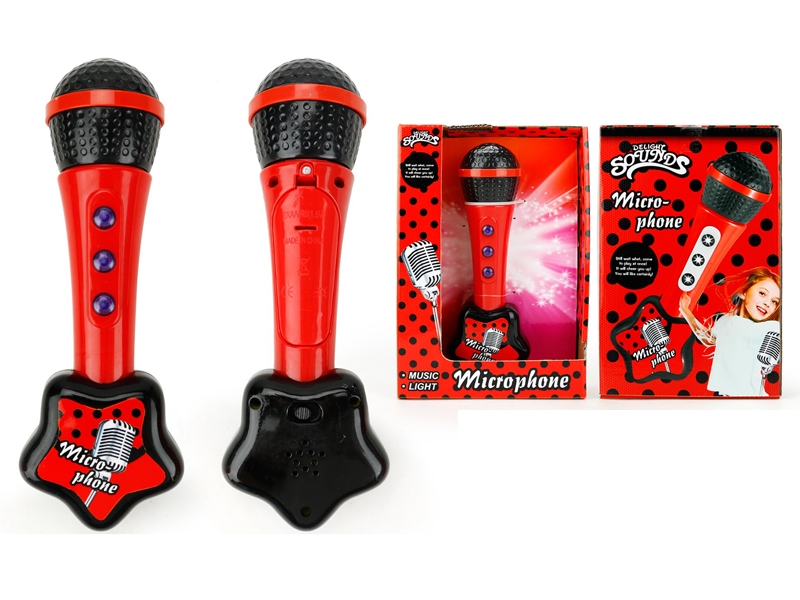 MICROPHONE W/LIGHT & MUSIC - HP1125144