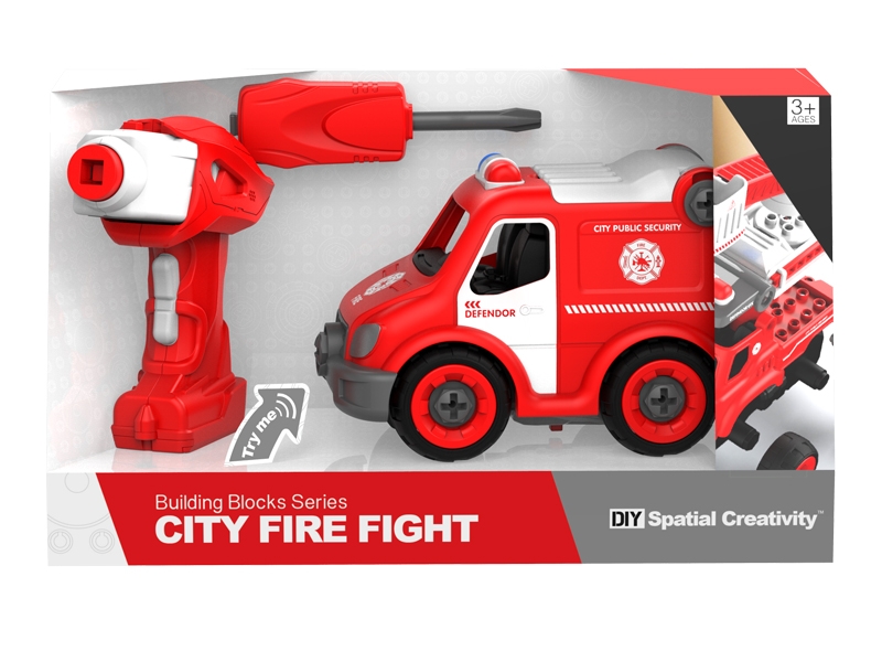 R/C ASSEMBLE FREE WAY CAR W/SOUND - HP1125484