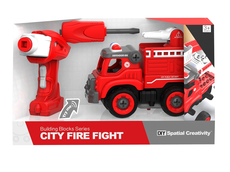 R/C ASSEMBLE FREE WAY CAR W/SOUND - HP1125489