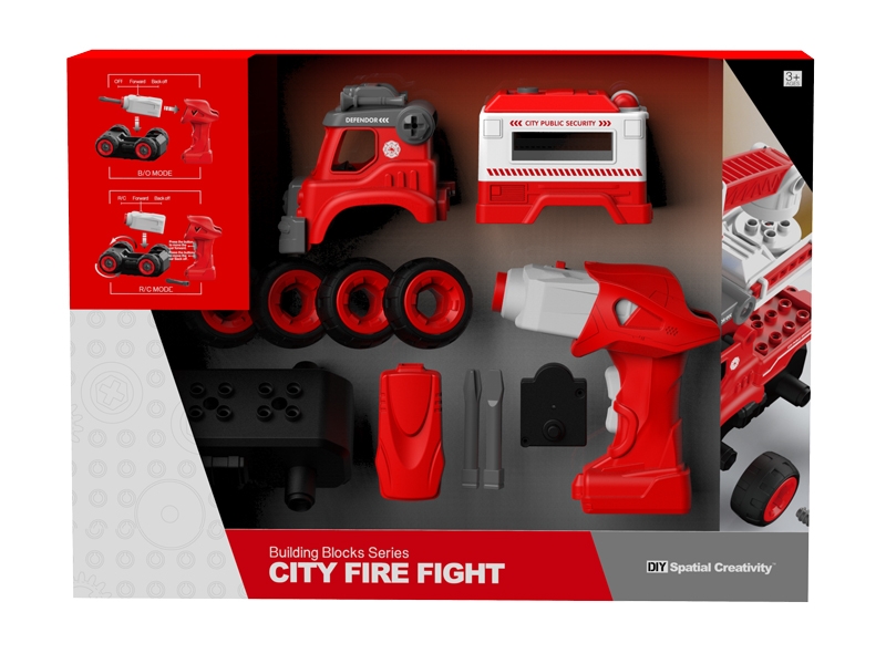 R/C ASSEMBLE FREE WAY CAR W/SOUND - HP1125491
