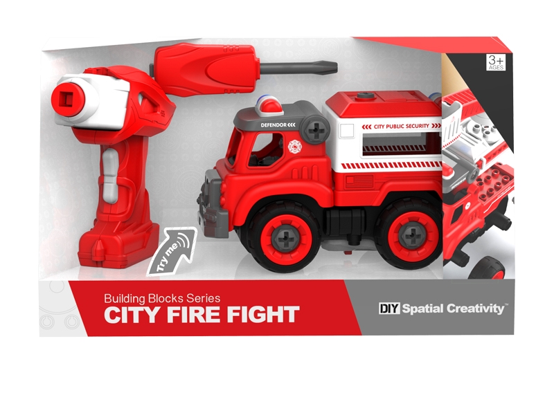 R/C ASSEMBLE FREE WAY CAR W/SOUND - HP1125494
