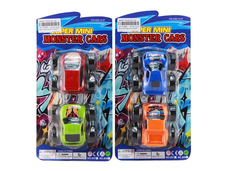 FRICTION CAR 2PCS,2ASST - HP1125686