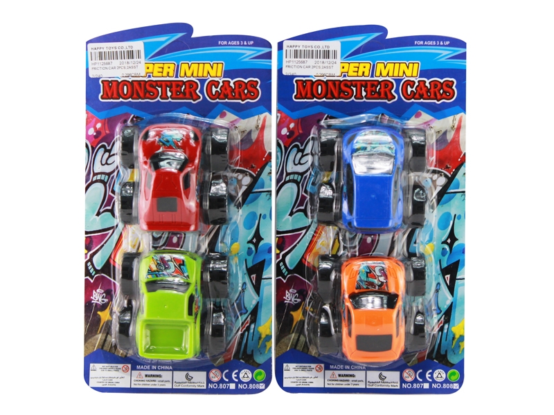 FRICTION CAR 2PCS,2ASST - HP1125687