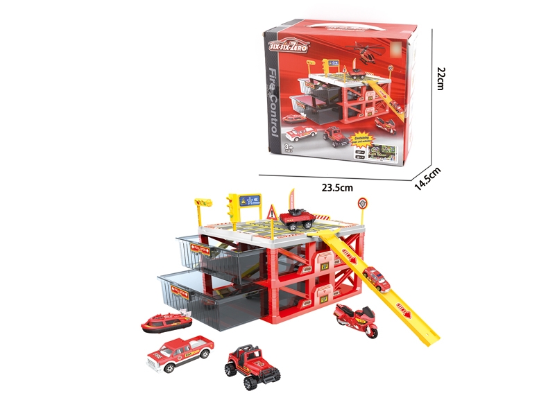 PARKING LOT DIE CAST PLAY SET - HP1125708