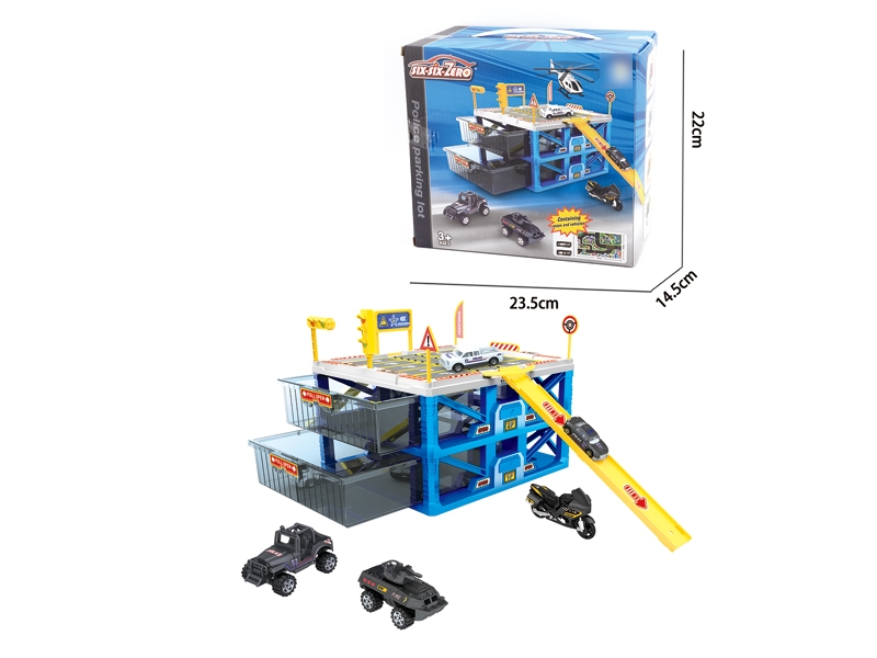 PARKING LOT DIE CAST PLAY SET - HP1125709