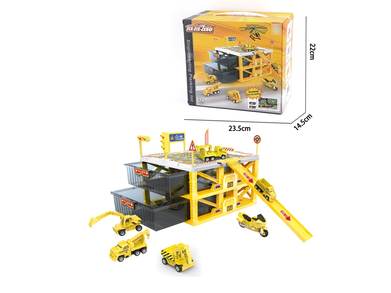 PARKING LOT DIE CAST PLAY SET - HP1125710