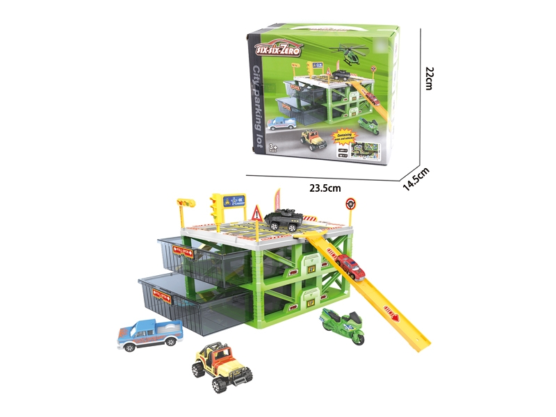 PARKING LOT DIE CAST PLAY SET - HP1125711