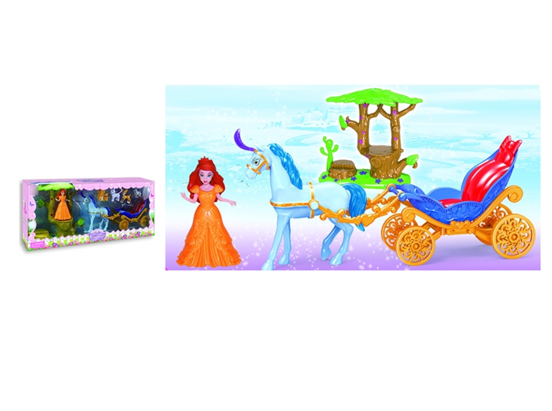 FASHION CARRIAGE W/DOLL - HP1125841