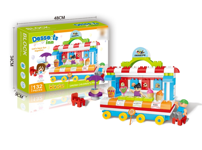 BUILDING BLOCKS 132PCS - HP1125952