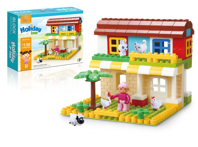 BUILDING BLOCKS 138PCS - HP1125958
