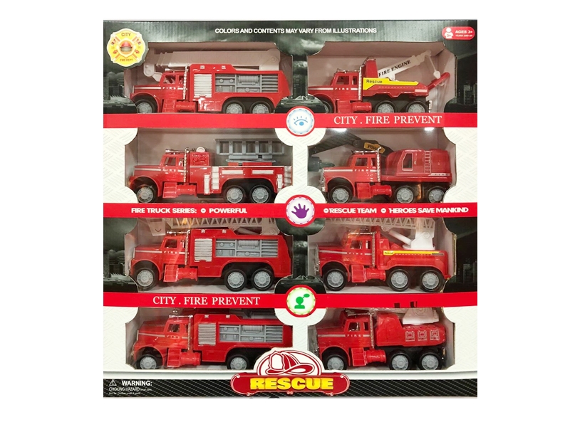 FRICTION FIRE FIGHTING TRUCK - HP1126064