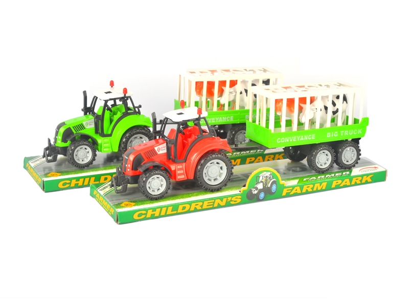 FRICTION FARMER TRUCK RED & GREEN - HP1126089