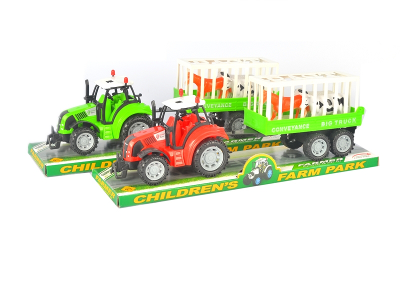 FRICTION FARMER TRUCK RED & GREEN - HP1126090