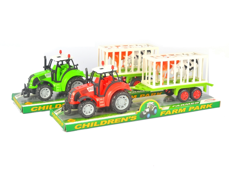 FRICTION FARMER TRUCK RED & GREEN - HP1126091