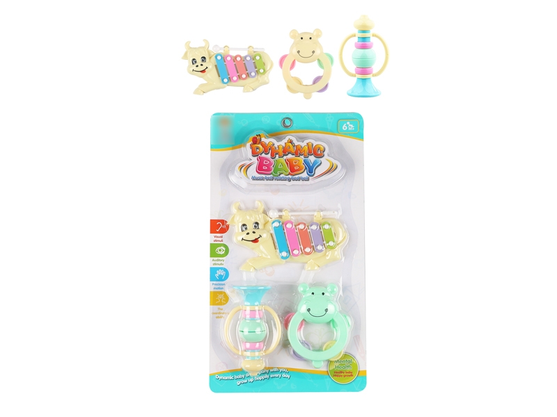 BABY RATTLE 3PCS - HP1126125