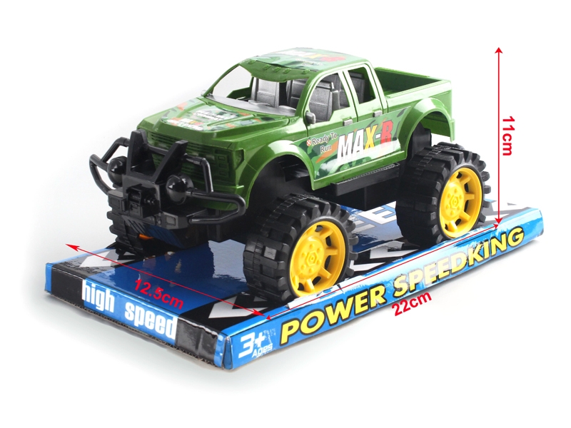 FRICTION CAR ARMY GREEN/DESERT YELLOW - HP1126188