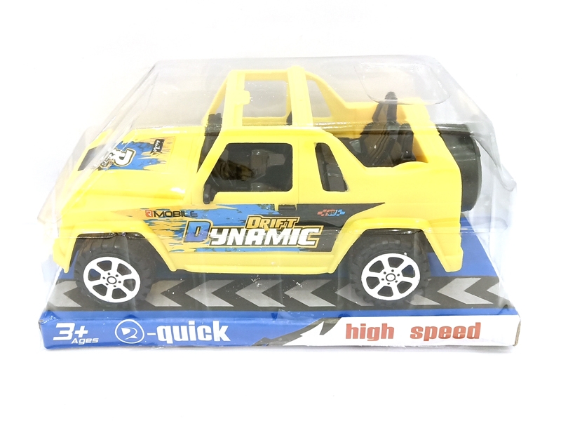 FRICTION CAR RED/YELLOW - HP1126196