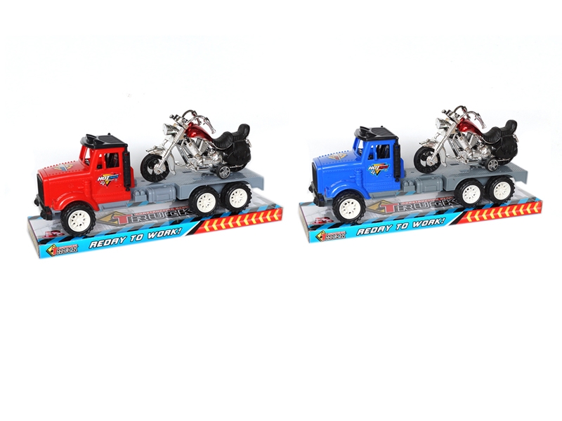 FRICTION CONSTRUCTION CAR RED & BLUE - HP1126223