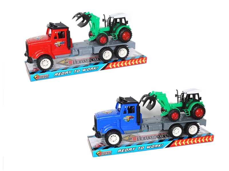 FRICTION CONSTRUCTION CAR RED & BLUE - HP1126226