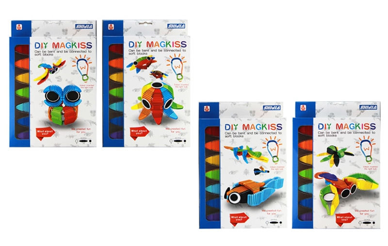 SOFT MAGNETIC BLOCKS (24 PCS, 4 ASST.) - HP1126242