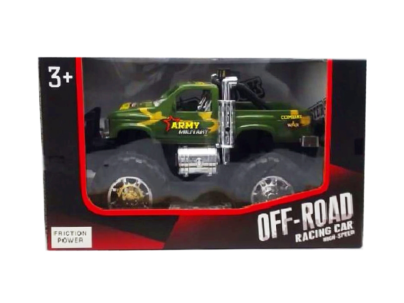 FRICTION CAR ARMY GREEN/DESERT YELLOW - HP1126466
