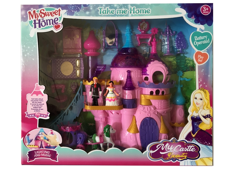 CASTLE W/LIGHG & MUSIC INCLUDED BATTERY - HP1126502