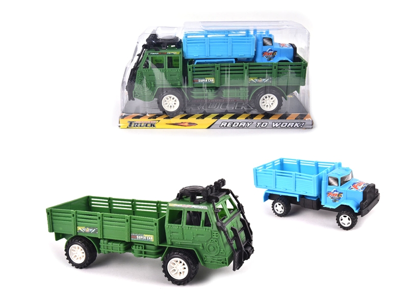 FRICTION MILITARY CAR W/FREE WAY CAR - HP1126559