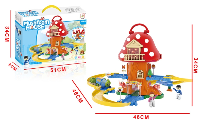 MUSHROOM HOUSE & B/O RAILCAR - HP1126774