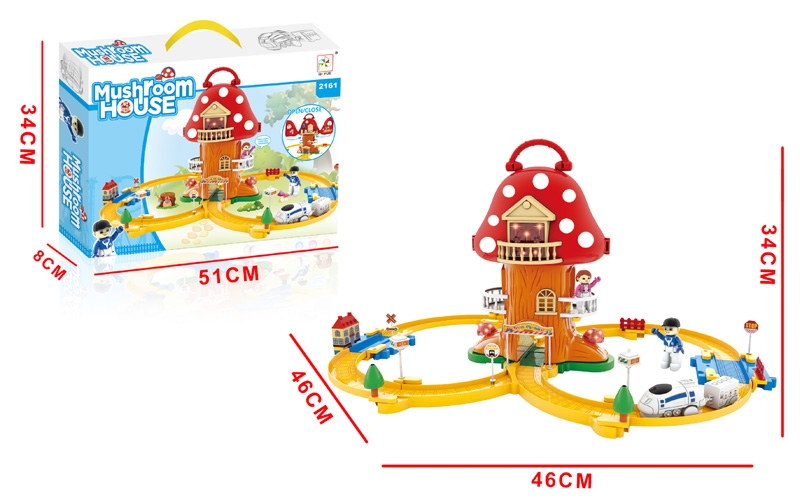 MUSHROOM HOUSE & B/O RAILCAR - HP1126775