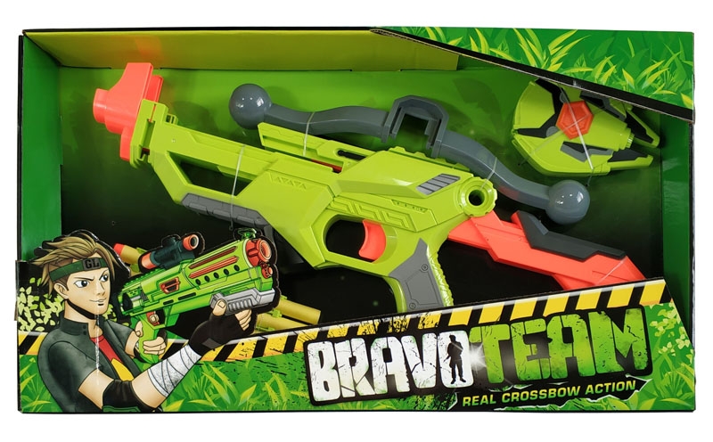 SOFT SHOOTING GUN W/8 BULLETS - HP1126778
