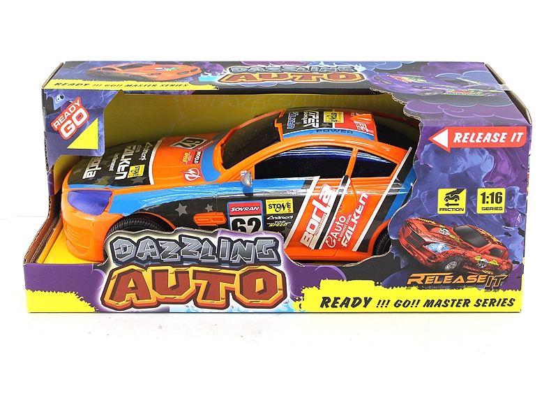 FRICTION CAR BLUE & ORANGE - HP1126800