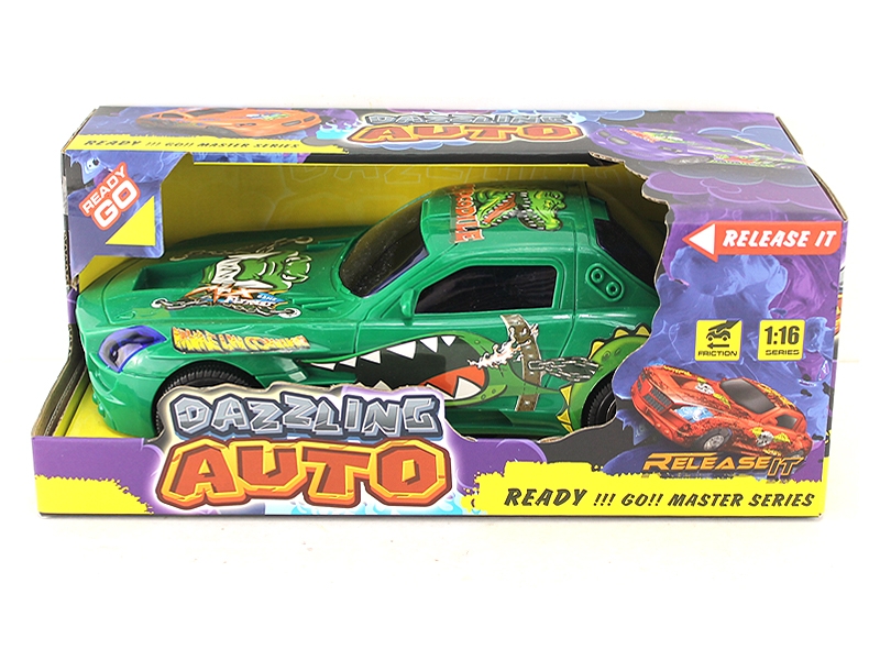 FRICTION CAR GREEN & BLUE - HP1126806