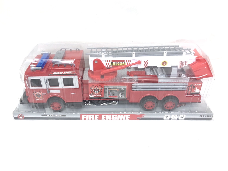 FRICTION FIRE TRUCK W/LIGHT & SOUND - HP1126877