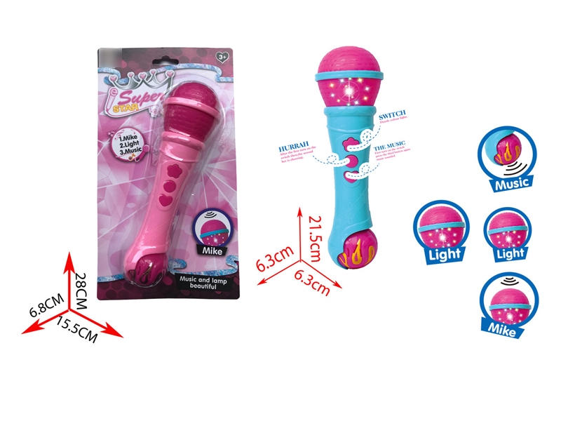 MICROPHONE W/LIGHT & MUSIC - HP1126903