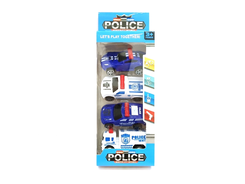 FREE WHEEL POLICE CAR - HP1127102