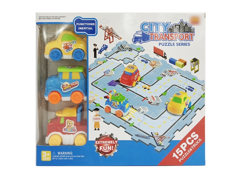 FRICTION CAR W/RAIL TRAIN - HP1127112