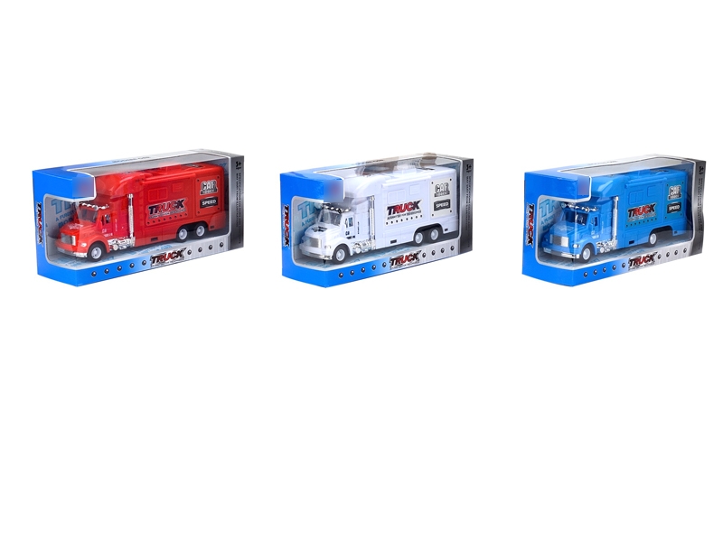 FRICTION CAR,WHITE/BLUE/RED - HP1127415