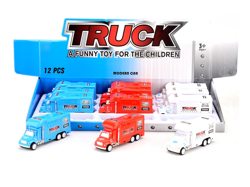 MOTOR HOMES,WHITE/BLUE/RED，12PCS/DISPLAY BOX - HP1127483