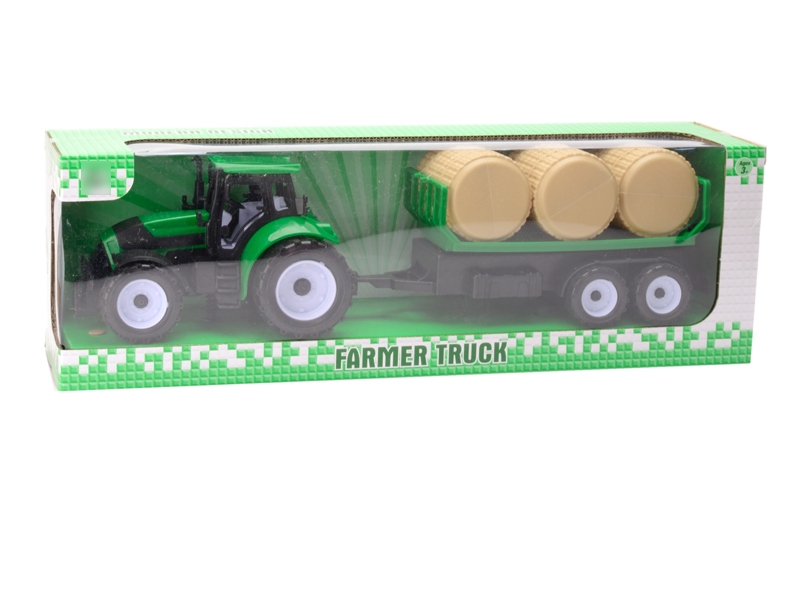 FRICTION FARMER TRUCK,RED/GREEN - HP1127490