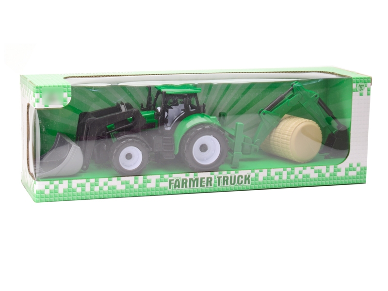 FRICTION FARMER TRUCK,RED/GREEN/YELLOW - HP1127492