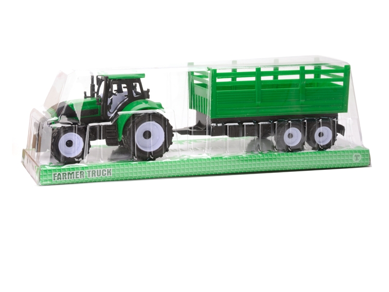 FRICTION FARMER TRUCK,RED/GREEN - HP1127510