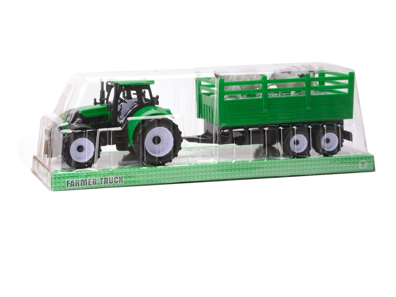 FRICTION FARMER TRUCK,RED/GREEN - HP1127511