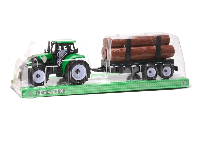 FRICTION FARMER TRUCK,RED/GREEN - HP1127512