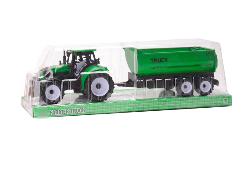 FRICTION FARMER TRUCK,RED/GREEN - HP1127514