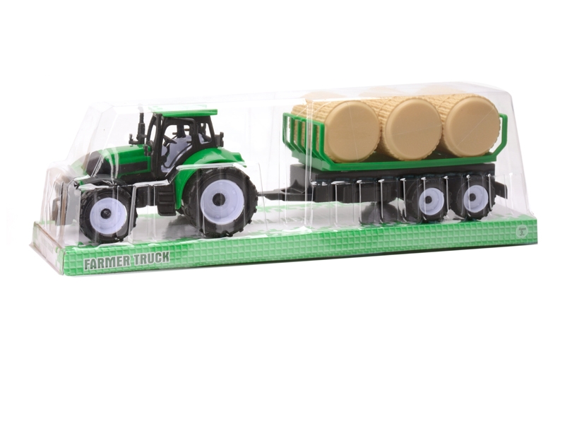 FRICTION FARMER TRUCK,RED/GREEN - HP1127515