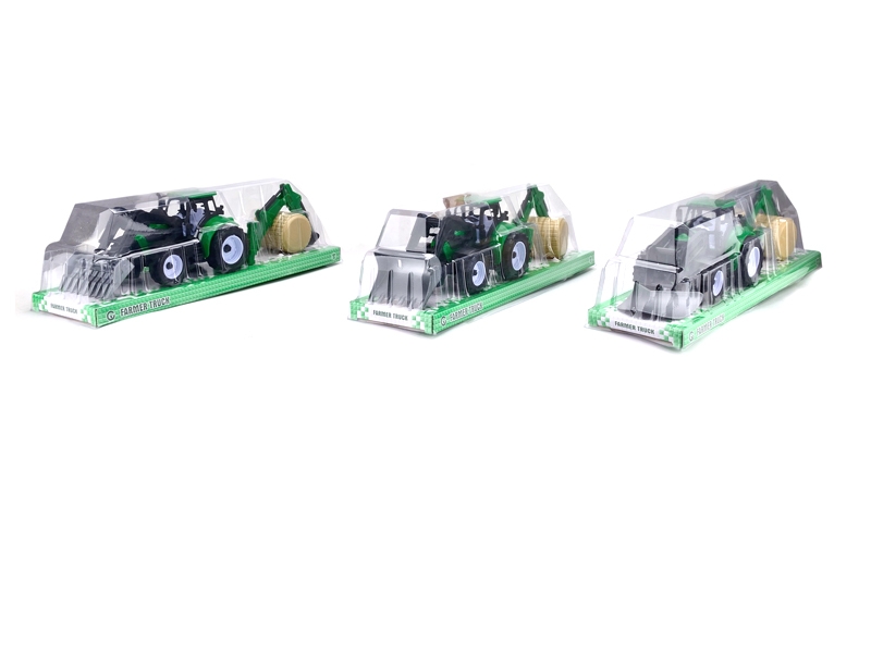 FRICTION FARMER TRUCK,RED/GREEN/YELLOW - HP1127517