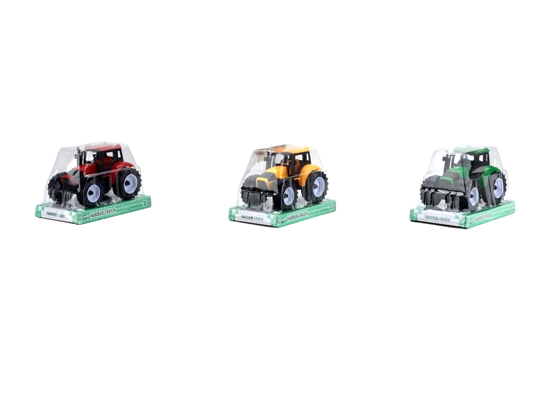 FRICTION FARMER TRUCK,RED/GREEN - HP1127645
