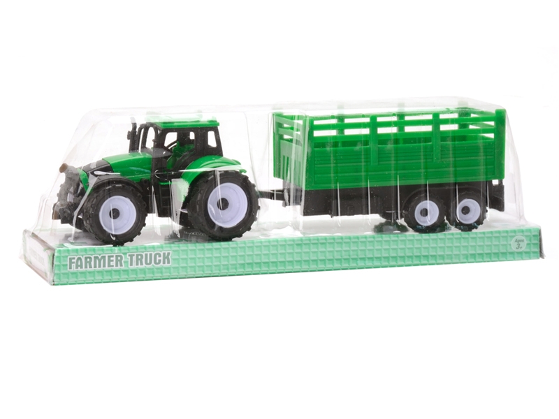 FRICTION FARMER TRUCK,RED/GREEN - HP1127646