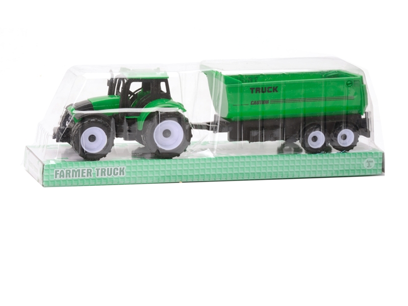 FRICTION FARMER TRUCK,RED/GREEN - HP1127650